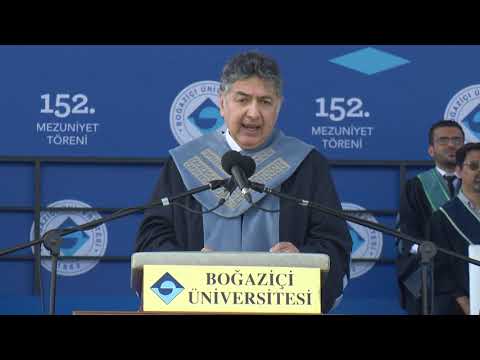 Rektör Prof. Dr. Mehmed Özkan | Boğaziçi Üniversitesi 152. Mezuniyet Töreni