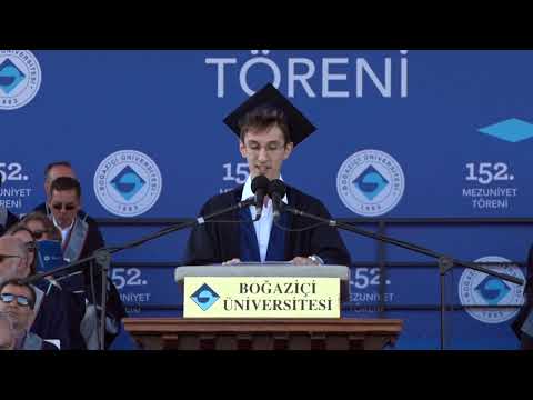 Öğrenci Konuşması Safa Can Medin | Boğaziçi Üniversitesi 152. Mezuniyet Töreni