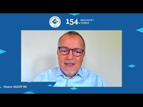 Konuk Konuşmacı Nazım Salur | Boğaziçi Üniversitesi 154. Mezuniyet Töreni