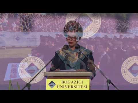 Rektör Prof. Dr. Gülay Barbarosoğlu | Boğaziçi Üniversitesi 149. Mezuniyet Töreni